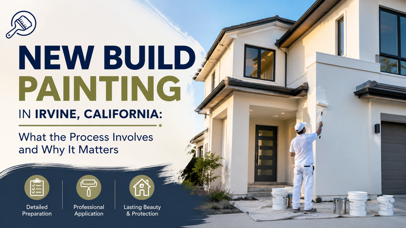 New Build Painting in Irvine, California: What the Process Involves and Why It Matters